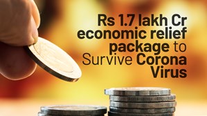 Rs 1.7 Lakhs Cr. Economic Relief Package To Survive Corona Virus
