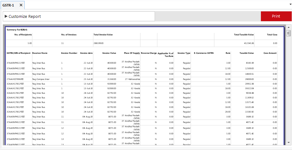 Gstr1report