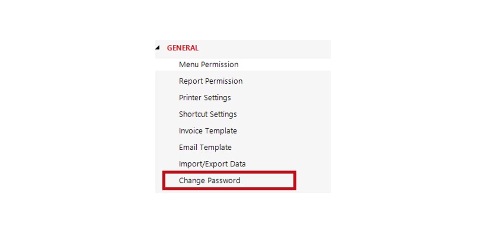 Change Password