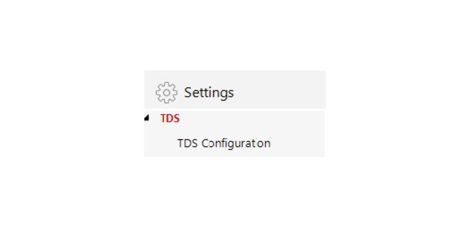 TDS Configuration