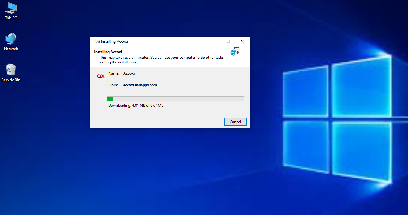 How to Install Accoxi - Step 3