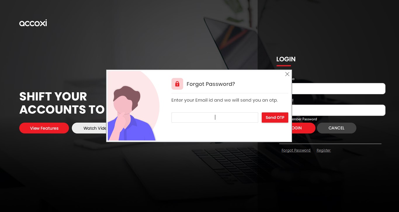 How to Change Password in Accoxi