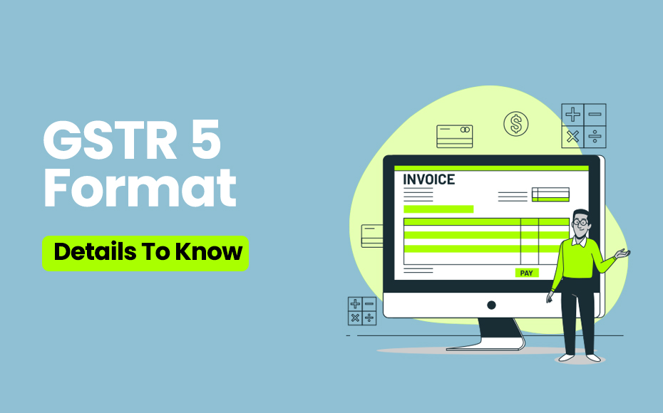 GSTR 5 Format