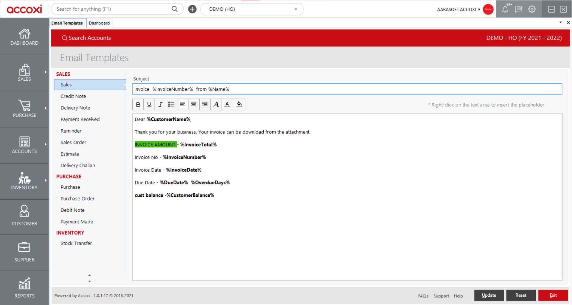 Email Templates