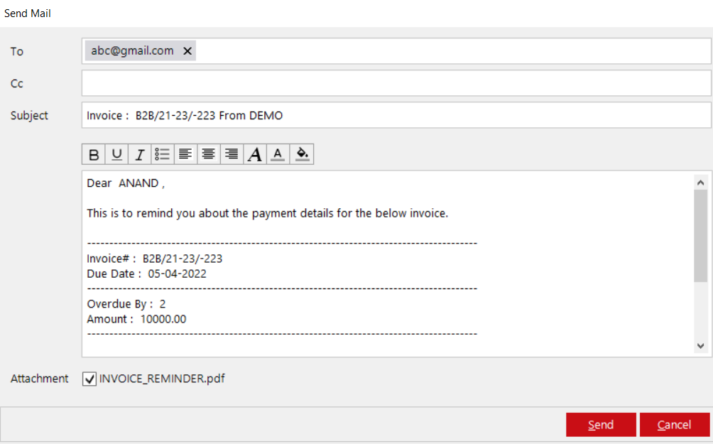 Sales Invoice Remainder Mail (1)
