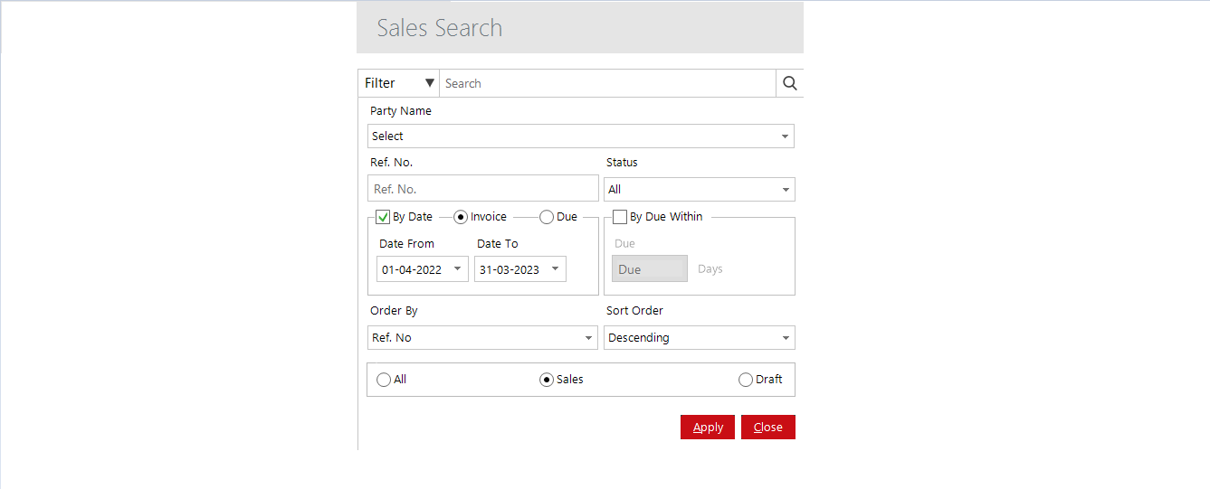 Sales Filter (1)