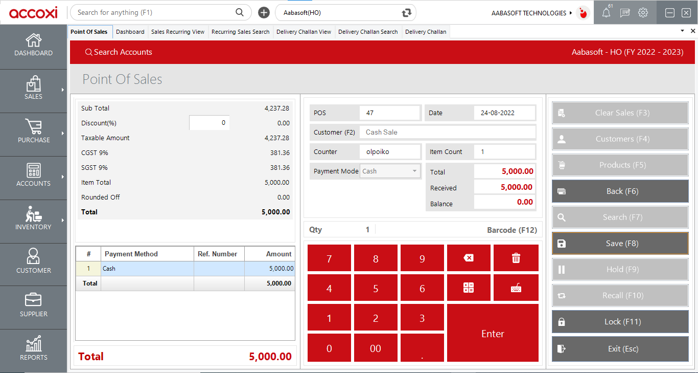 Sales Pos Pay