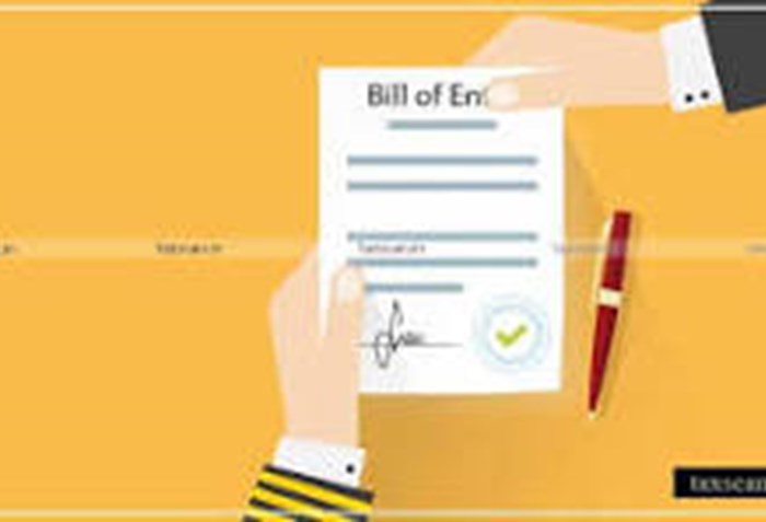 Bill Of Entry
