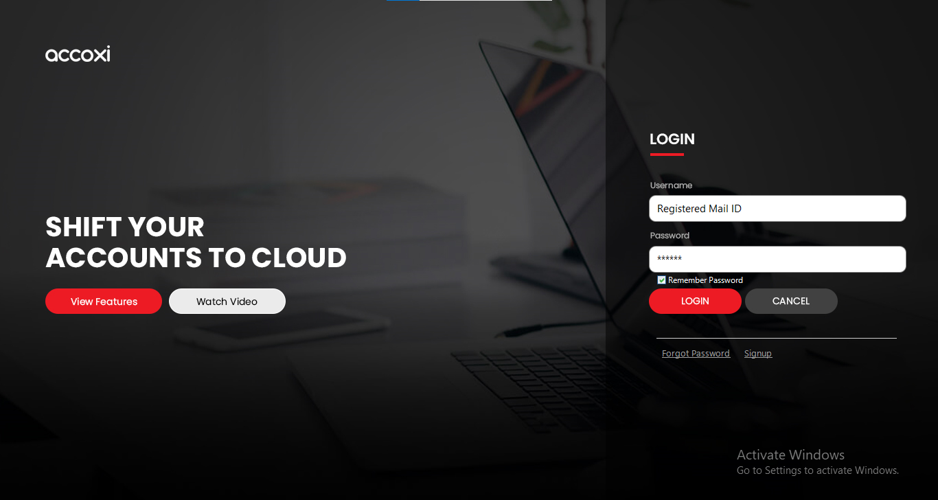 Login Page