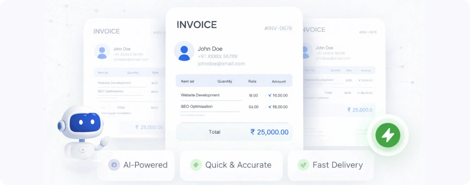 AI Powered Invoice Creation Accoxi 