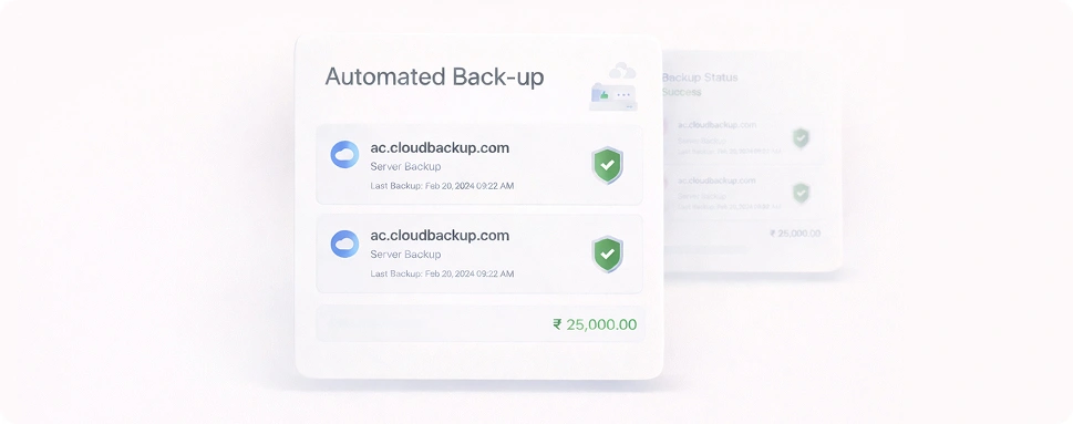 Automated Back Up Accoxi