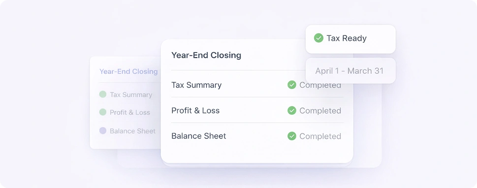 Easy Financial Year Closing Accoxi