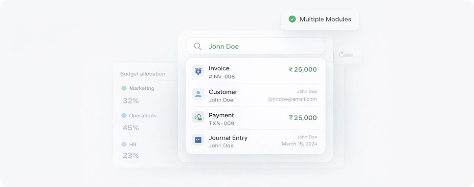 Powerful Search Accoxi