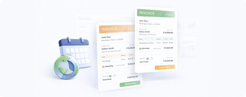 Recurring Invoices Accoxi