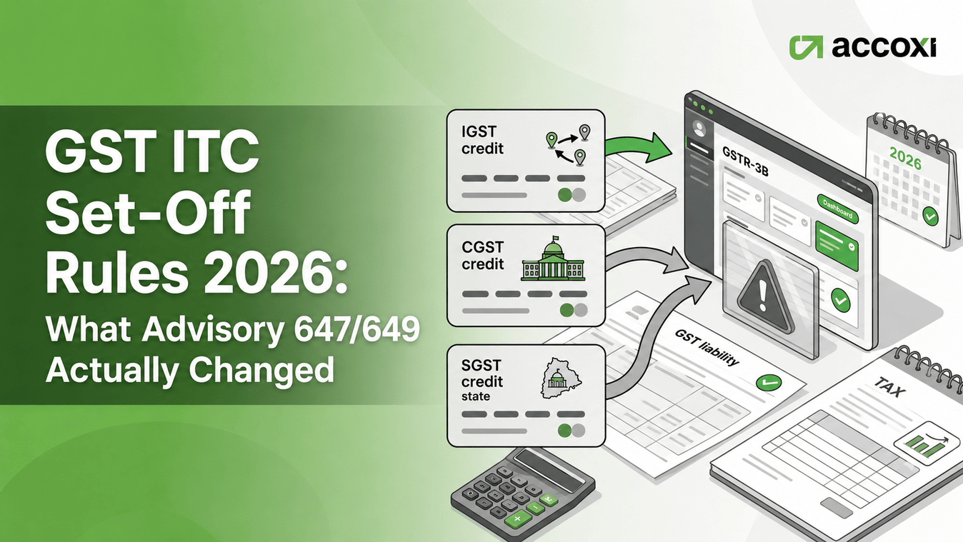 Gst ITC Seoff Rule 2026